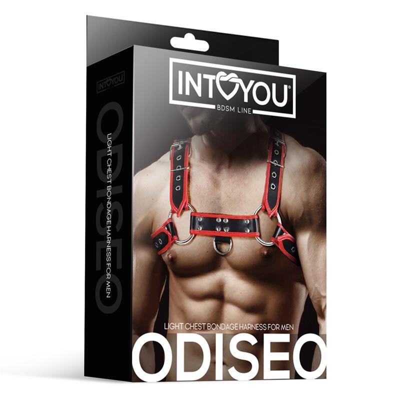 Odiseo Chest Bondage Harness for Men Vegan Leather - Image 4