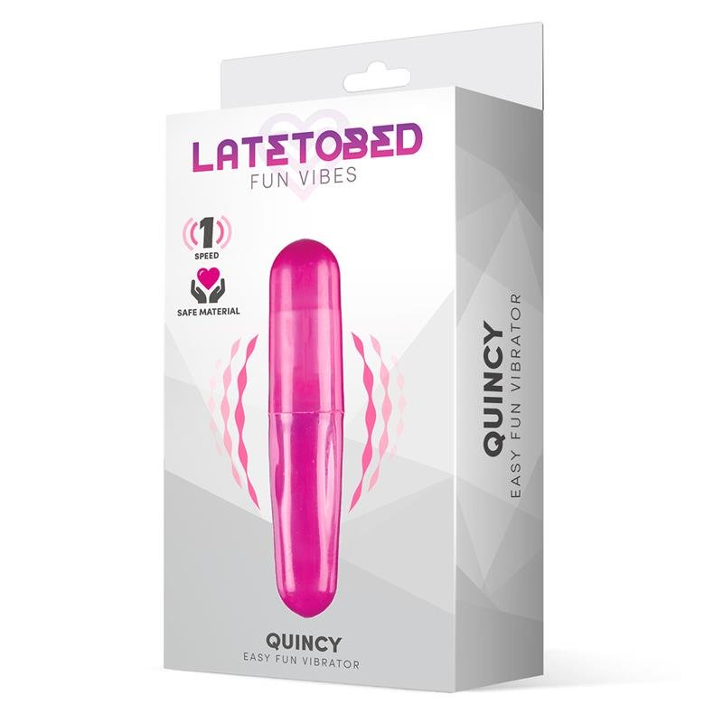 Quincy Easy Fun Vibrating Bullet Purple - Image 2
