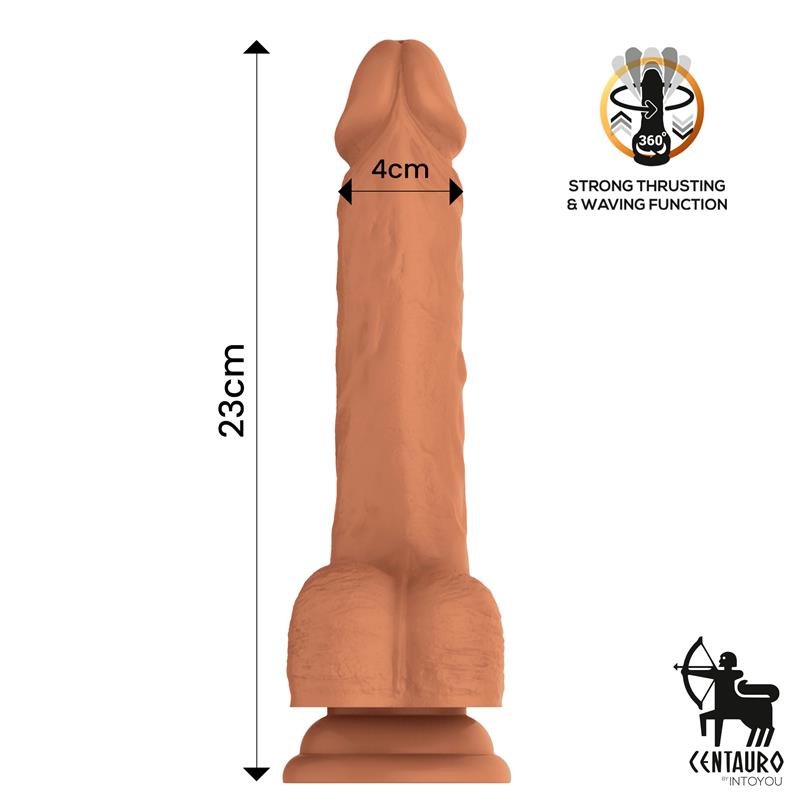 Quintus Dildo with Thrusting, Waving and Vibration 9 - 23 cm - Image 9