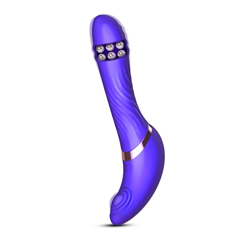 Rayden Detachable Rotating Beads Vibrator with Pulsation Two Positions - Image 2
