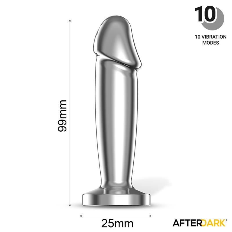 Sarmy Anal Plug with Vibration Magnetic USB Size S - Image 10