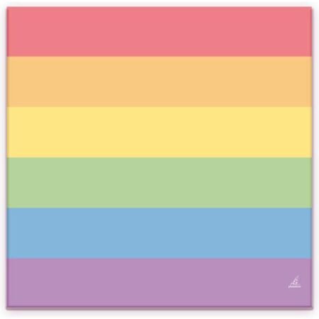 Set of 20 Napkins with the LGBT+ Colors