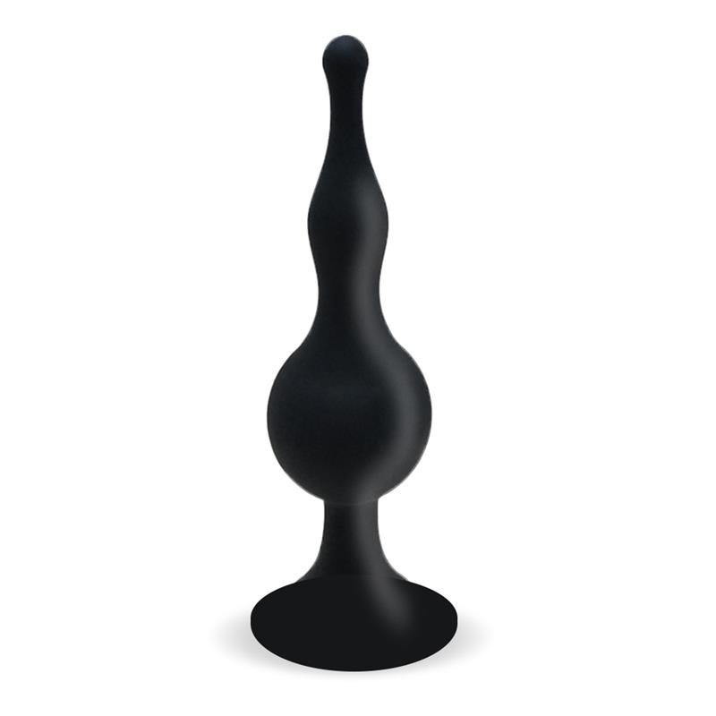 Set of 3 Butt Plugs Black - Image 3