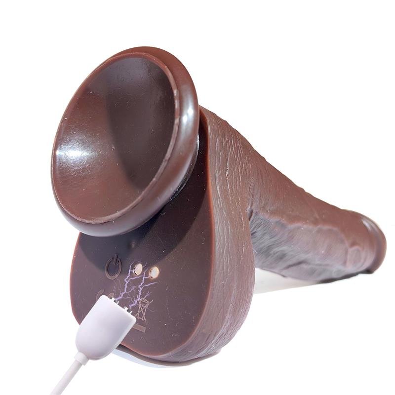 Severo Realistic Turbo Shaking Dildo Thrusting, 360º Rotation Remote Control Heat Effect - Image 8