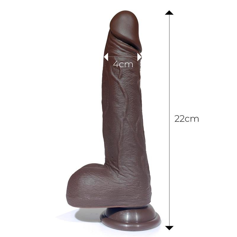 Severo Realistic Turbo Shaking Dildo Thrusting, 360º Rotation Remote Control Heat Effect - Image 9