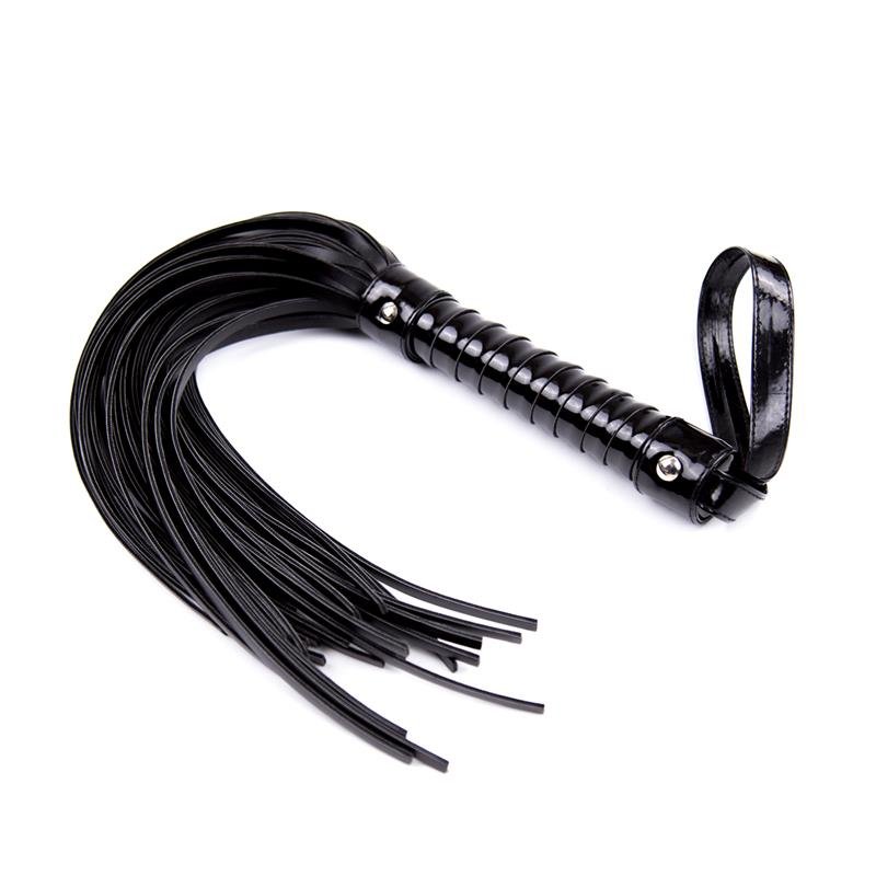 Shinny Handle Flogger 44 cm Black - Image 2