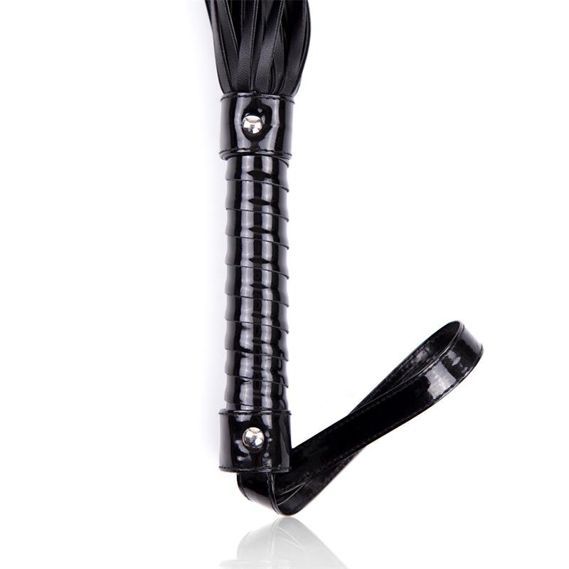 Shinny Handle Flogger 44 cm Black - Image 6