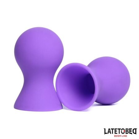 Silicone Nipple Suckers Purple