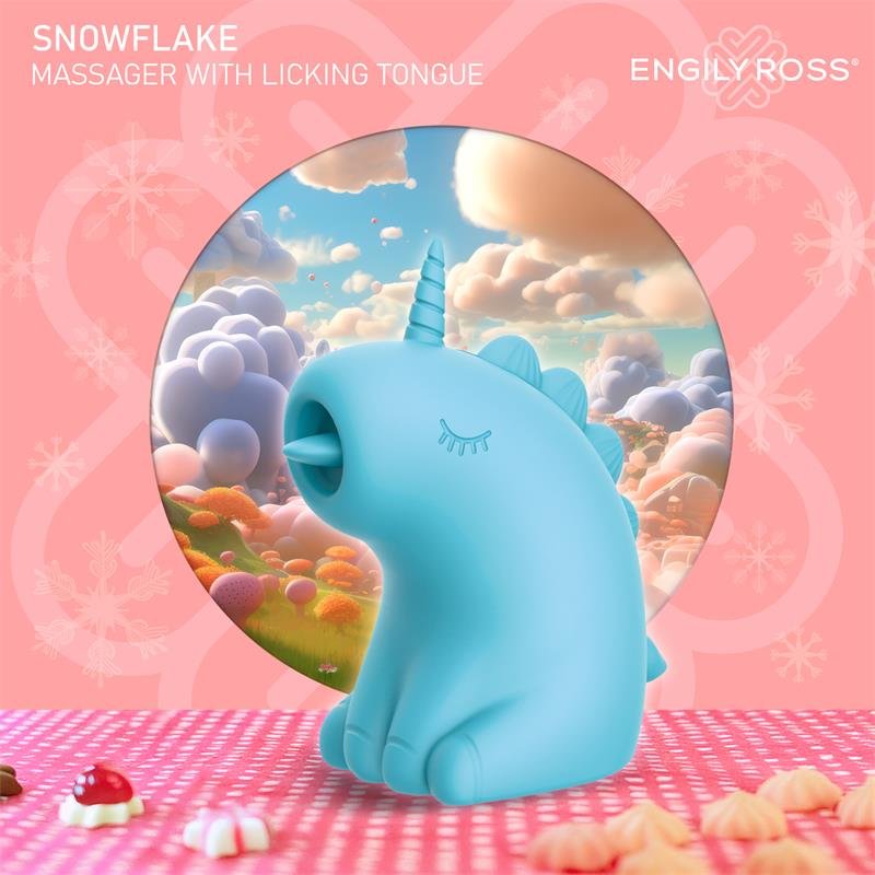 Snowflake Massager with Licking Tongue - Image 3