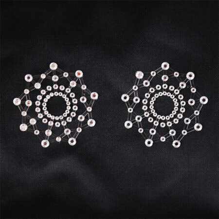 Snowflake Nipple Covers White