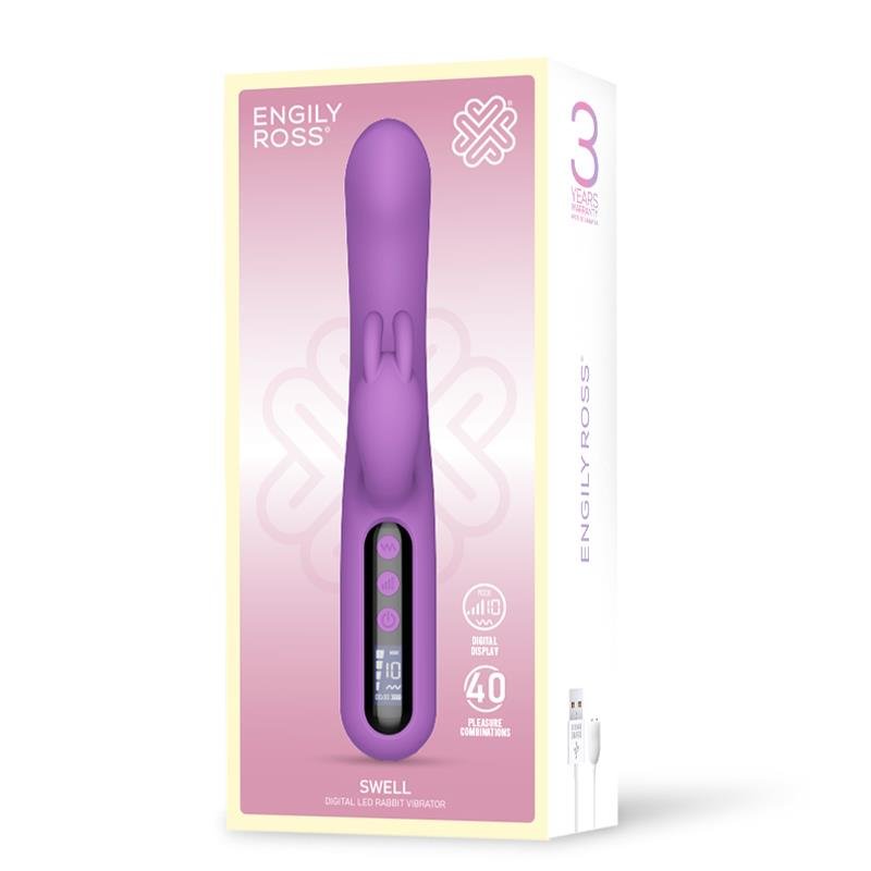 Swell Vibrador con Pantalla Digital Súper Potente 23.2 cm - Image 6