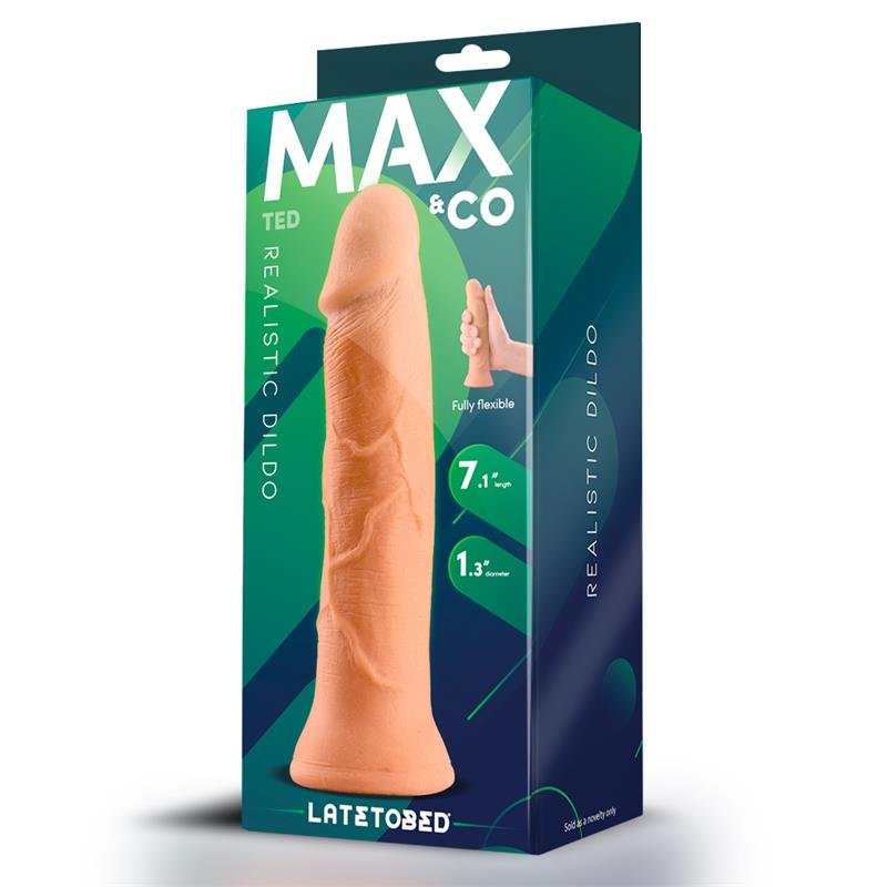Ted Realistic Dildo 7.1 Flesh - Image 4