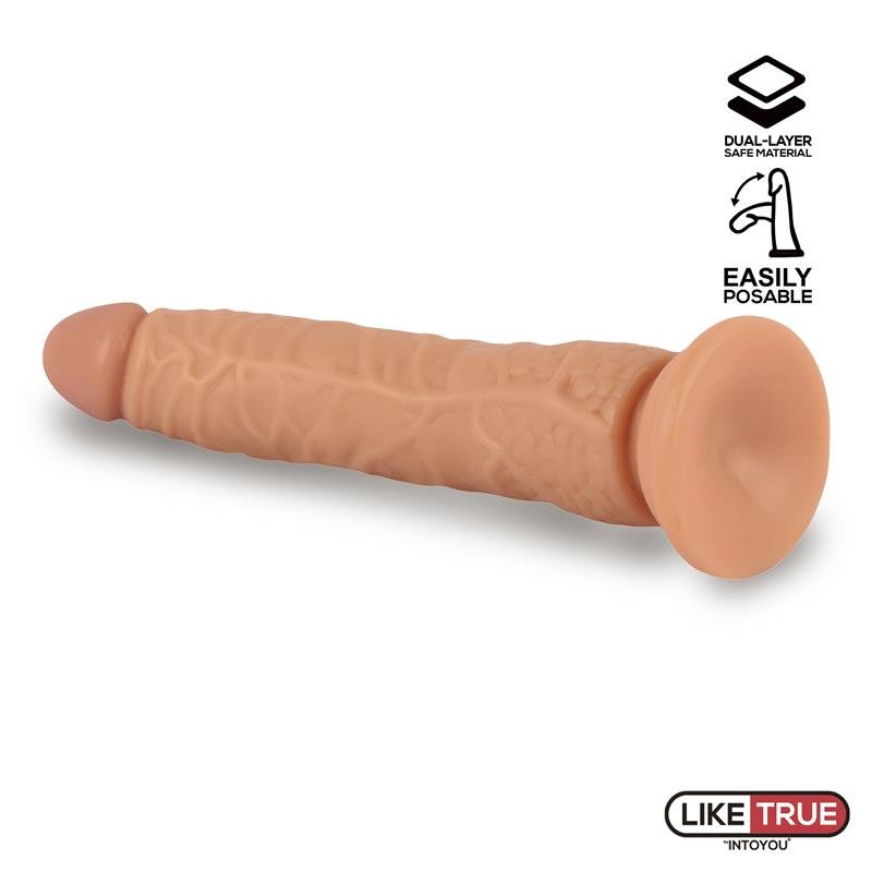 Tucker Realistic Articulable-Posable Dildo 8.2 Flesh - Image 4