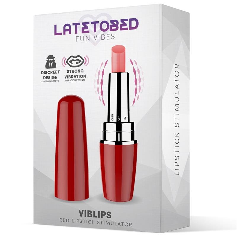 Viblips Lipstick Stimulator Red - Image 2