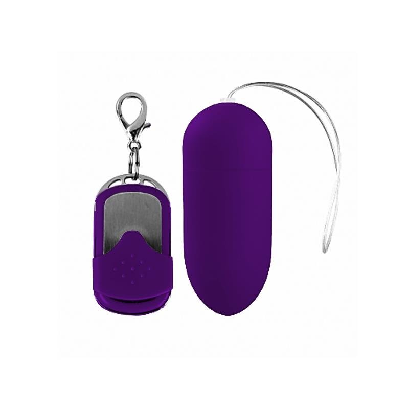 Vibrating Egg with Remote Control Dark Purple - Image 3