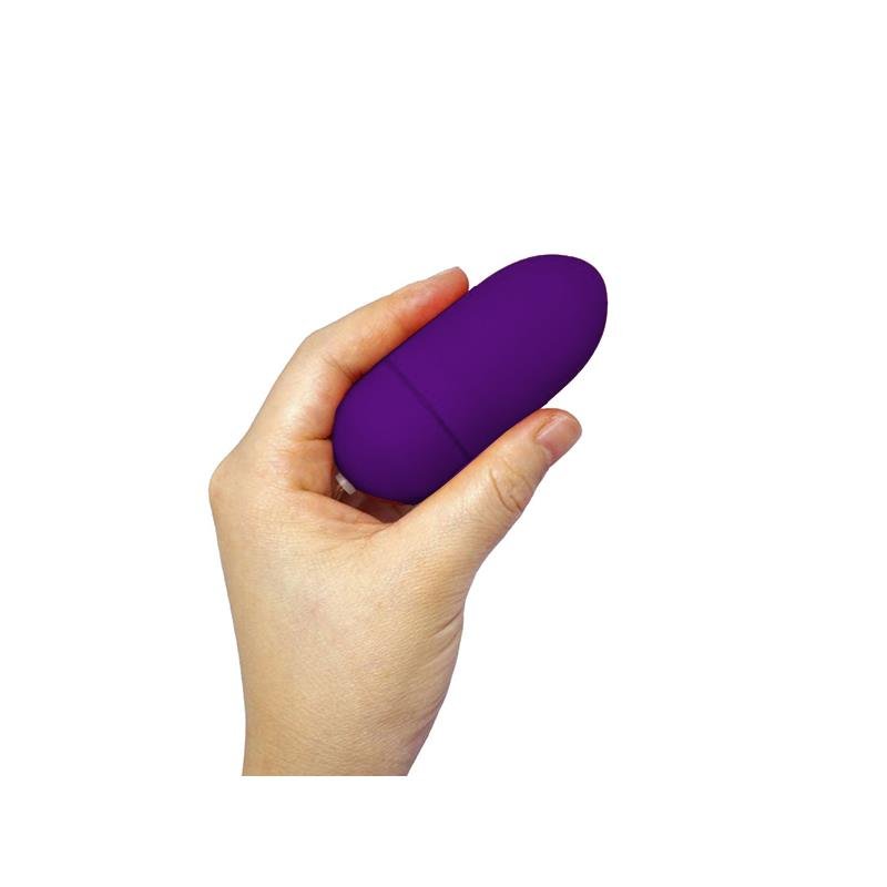 Vibrating Egg with Remote Control Dark Purple - Image 5