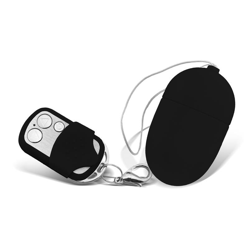 Vibrating Egg with Remote Control Medium Size Black - Image 3