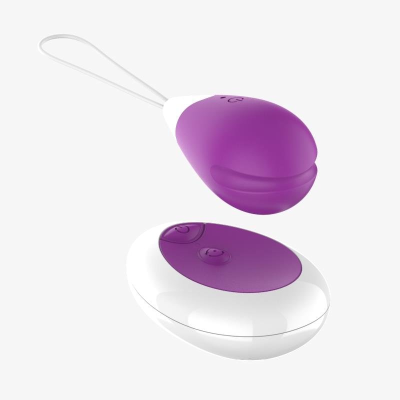 Vibrating Egg with Remote Control USB Purple - Image 2