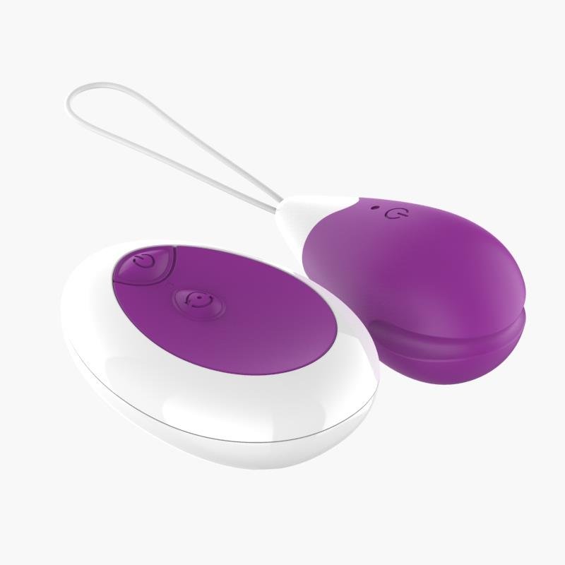 Vibrating Egg with Remote Control USB Purple - Image 6