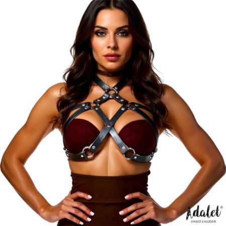 Wendy Vegan Leather Chest Harness One size