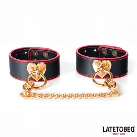 Wrist Cuff with Golden Chain