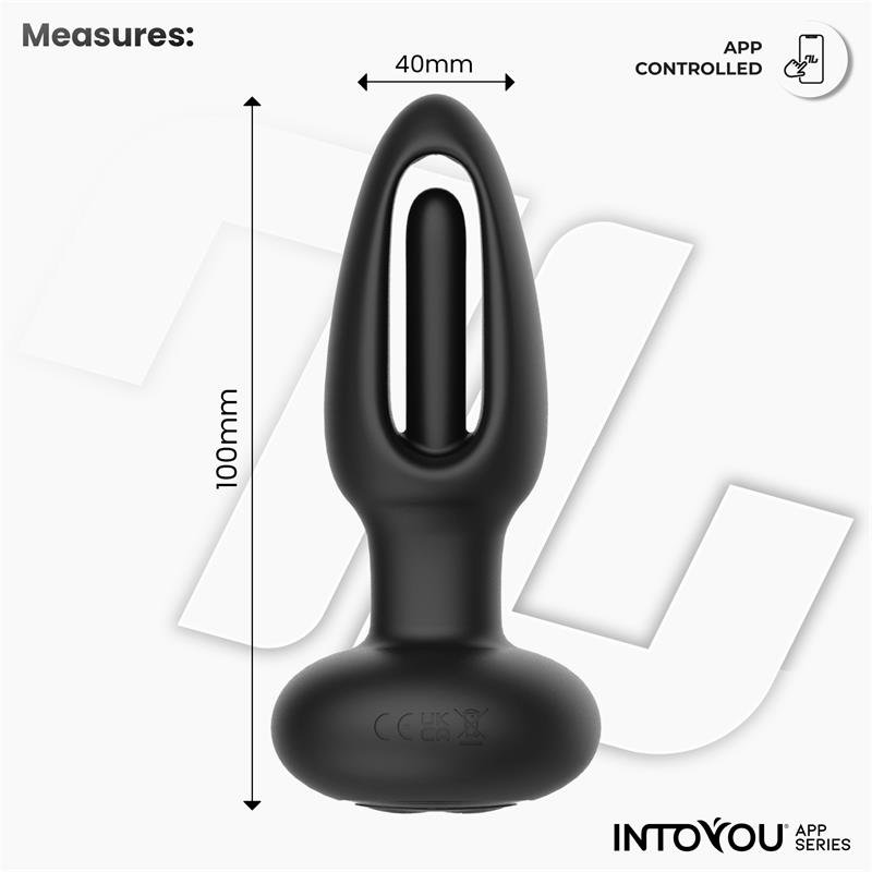 Zack Anal Plug with Flipping Tongue and Vibration with App - Image 8