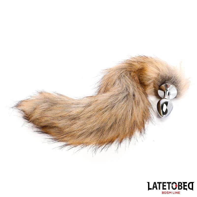 Anal plug with tailBrown 40 cm - Image 2