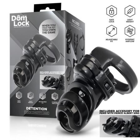 Detention Chastity Cage with Accessory for Prince Albert