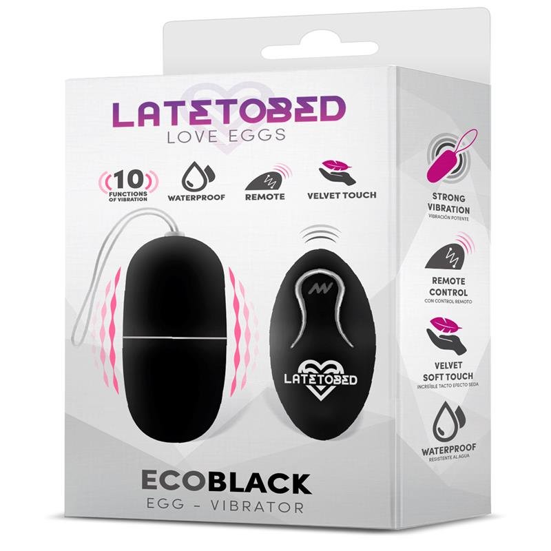 Ecoblack Vibrating Egg with Remote Control - Image 2