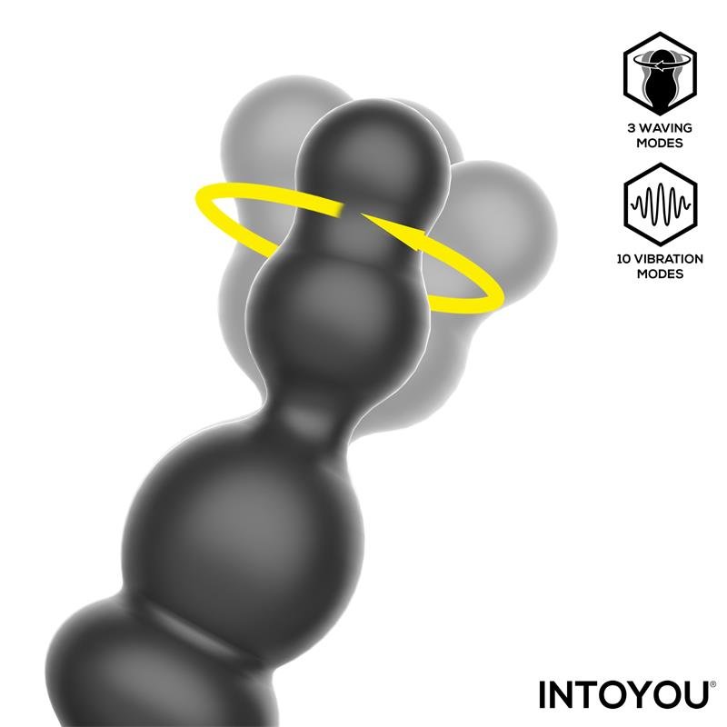 Klark Vibrating and Waving Butt Plug with Remote - Image 4