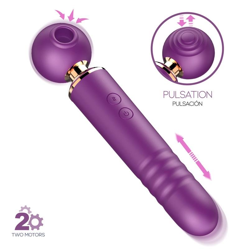 No. TwentyTwo Clitoris Sucker 3 in 1 with Pulsation and Thrusting - Image 3