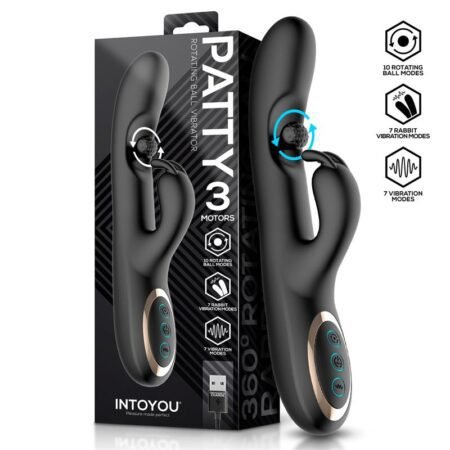 Patty Vibrator with Rotating Ball