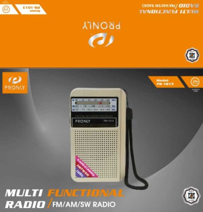 Επαναφορτιζόμενο ραδιόφωνο mini - PR-1013 - 010139 - Bronze - Image 2