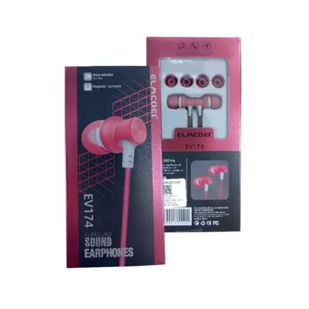 Ενσύρματα ακουστικά - EV-174 - 551212 - Pink