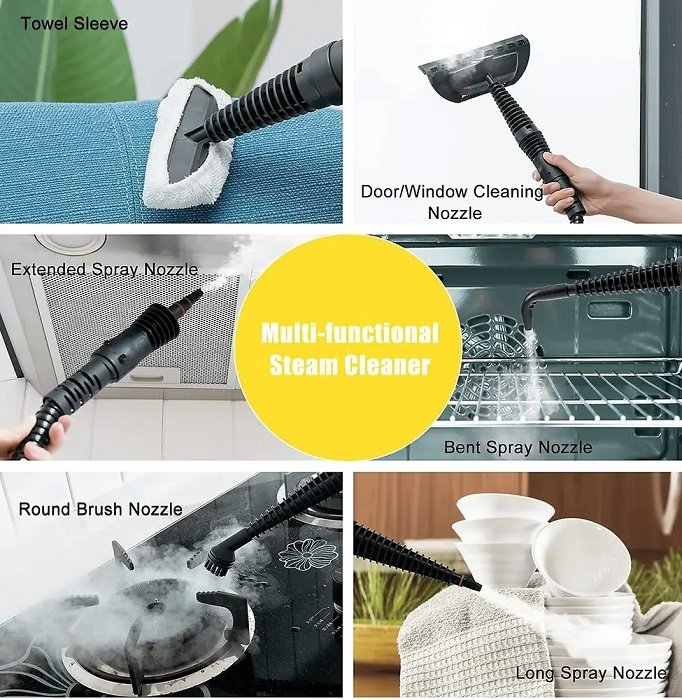 Ατμοκαθαριστής ρούχων χειρός - JMK1607 - Jamaky - 607010 - Image 5