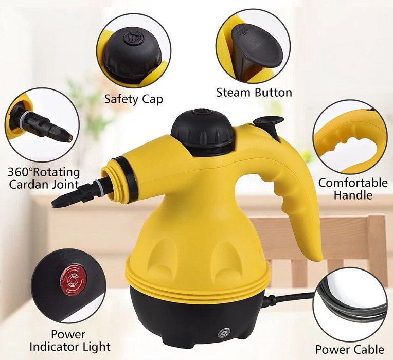 Ατμοκαθαριστής ρούχων χειρός - JMK1607 - Jamaky - 607010 - Image 3