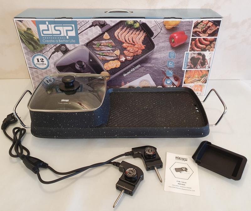 Ηλεκτρική εστία Grill με κατσαρόλα - 2in1 - KB1055 - DSP - 611466 - Image 3