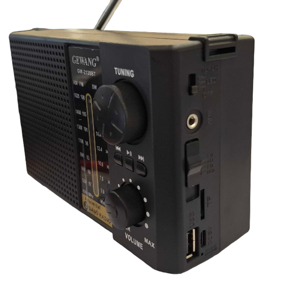 Επαναφορτιζόμενο ραδιόφωνο - EC-2128BT - 617118 - Image 2