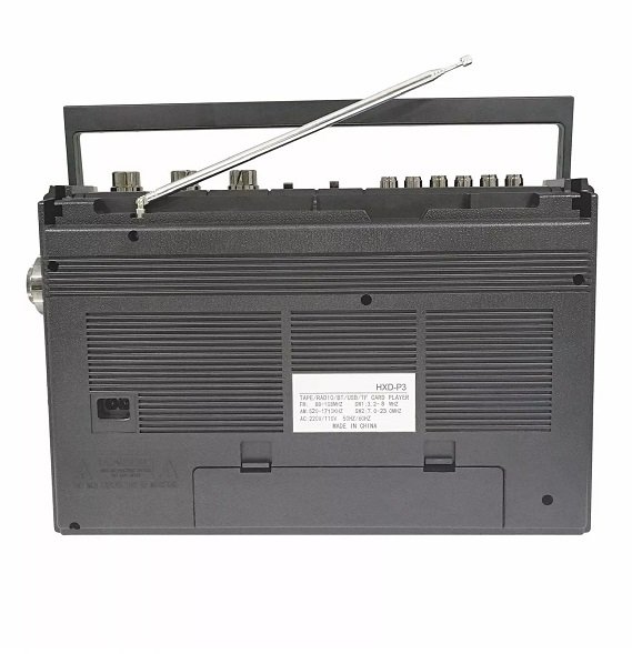 Φορητό ραδιόφωνο & κασετόφωνο με Bluetooth - GLB910 - 718211 - Black - Image 2