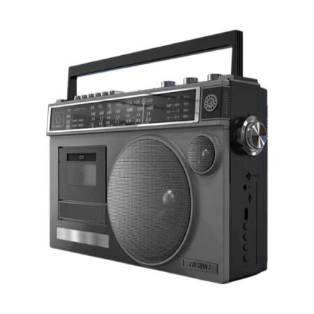 Φορητό ραδιόφωνο & κασετόφωνο με Bluetooth - GLB910 - 718211 - Black