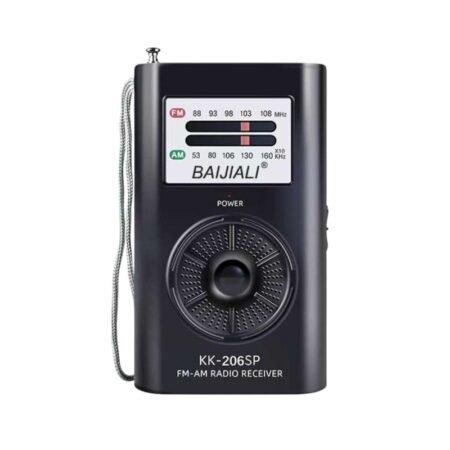 Φορητό ραδιόφωνο mini - PR-206 - 802063 - Black