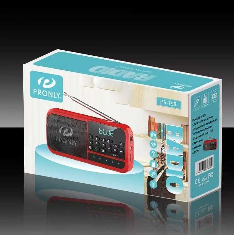 Επαναφορτιζόμενο ραδιόφωνο - PR-798 - 241328 - Black - Image 2