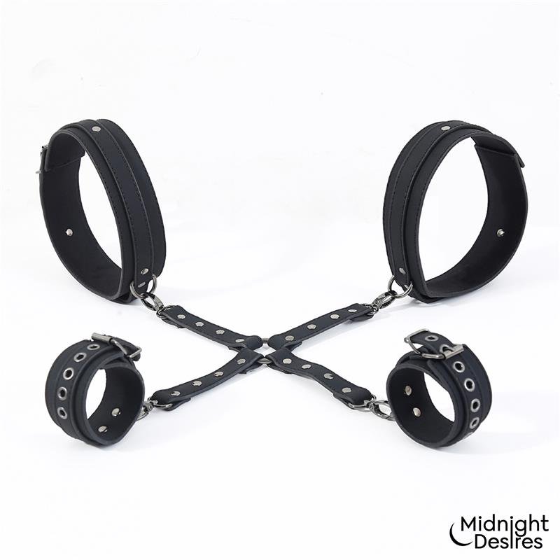 Cuffs and Thigh Hogtie Set - Image 2