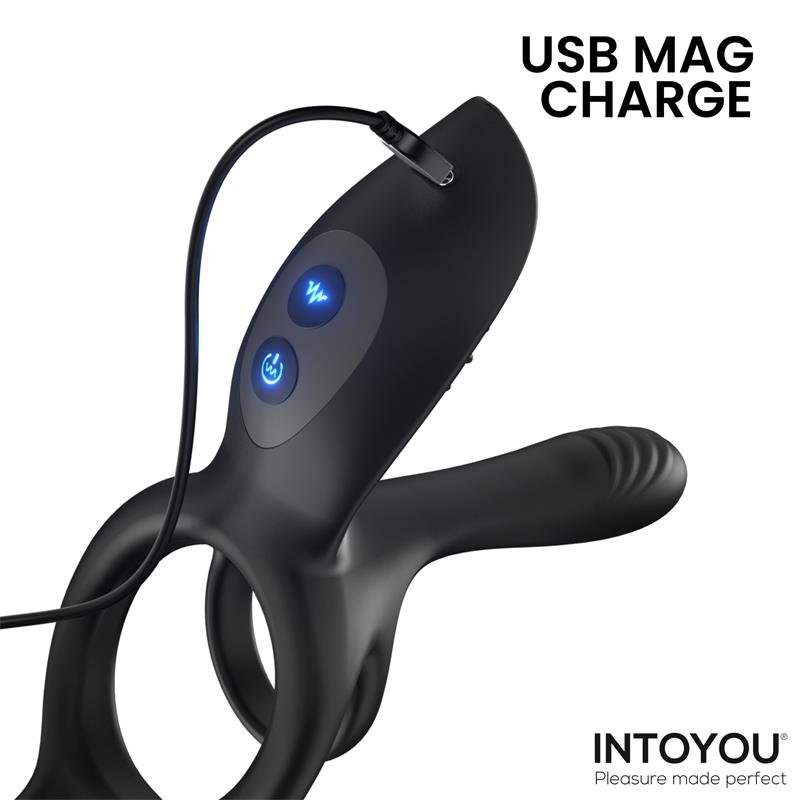 Daxer Girth Gainer Vibrating Double Cockring - Image 8