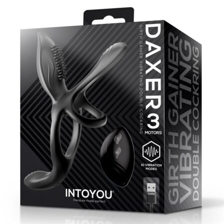 Daxer Girth Gainer Vibrating Double Cockring