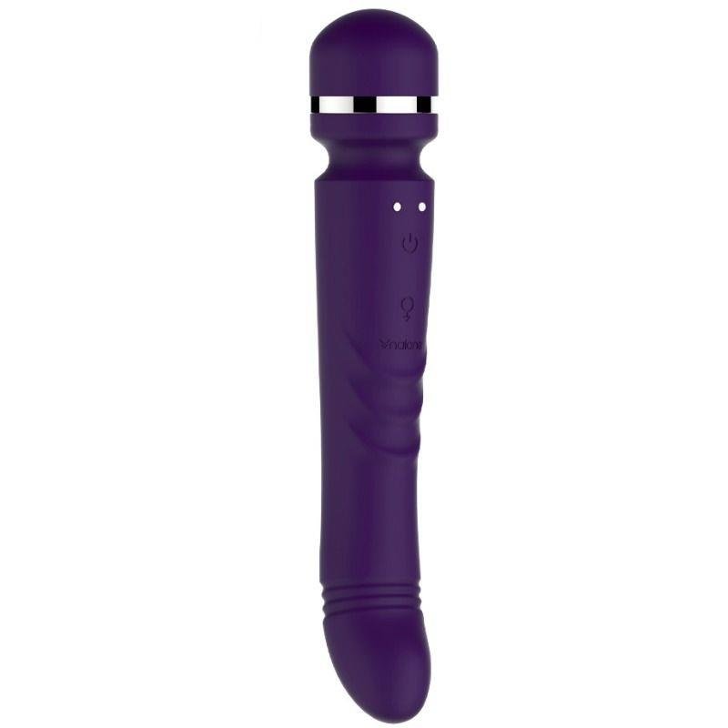 Doble-Head Massager Yoni Dark Lilac - Image 2