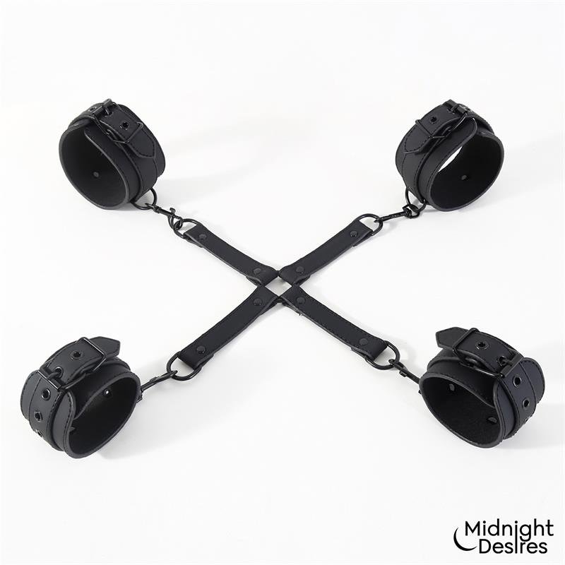 Hogtie Cross Bar Hand and Ankle Cuffs - Image 2