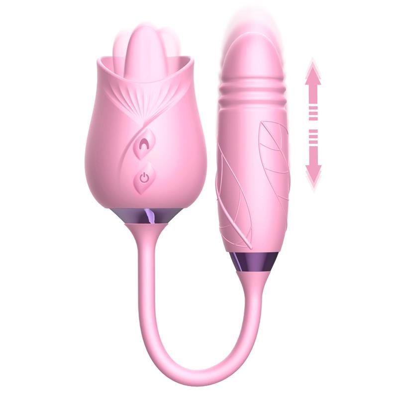 Martinella Double Tongue Cliris Stimulator and Thrusting Egg - Image 2