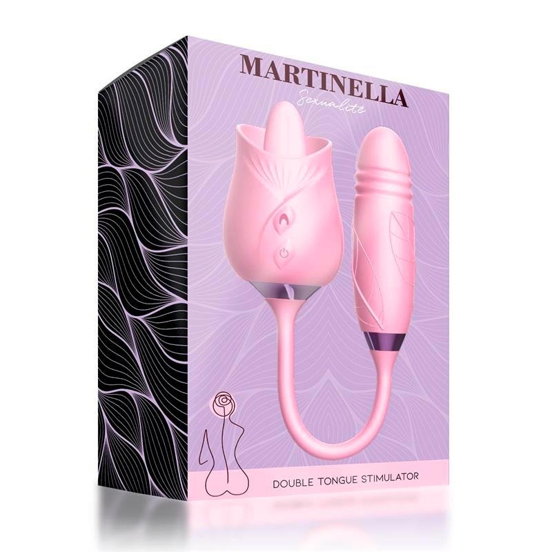 Martinella Double Tongue Cliris Stimulator and Thrusting Egg - Image 4