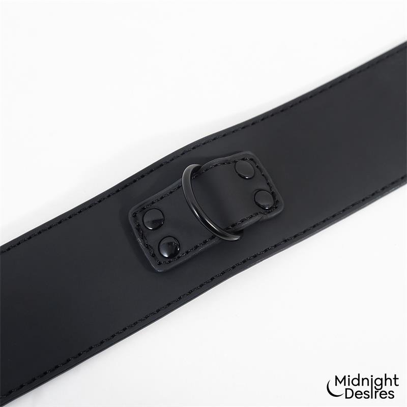 Restraint Set with Collar with Leash and Cuffs - Image 9